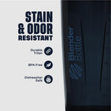 BlenderBottle boca ancha facilitando añadir scoops grandes