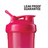 Boca ancha y marcajes en onzas y mililitros en la BlenderBottle para añadir ingredientes