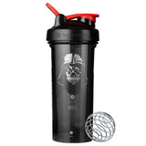 BlenderBottle Darth Vader frente mostrando diseño icónico y cierre hermético