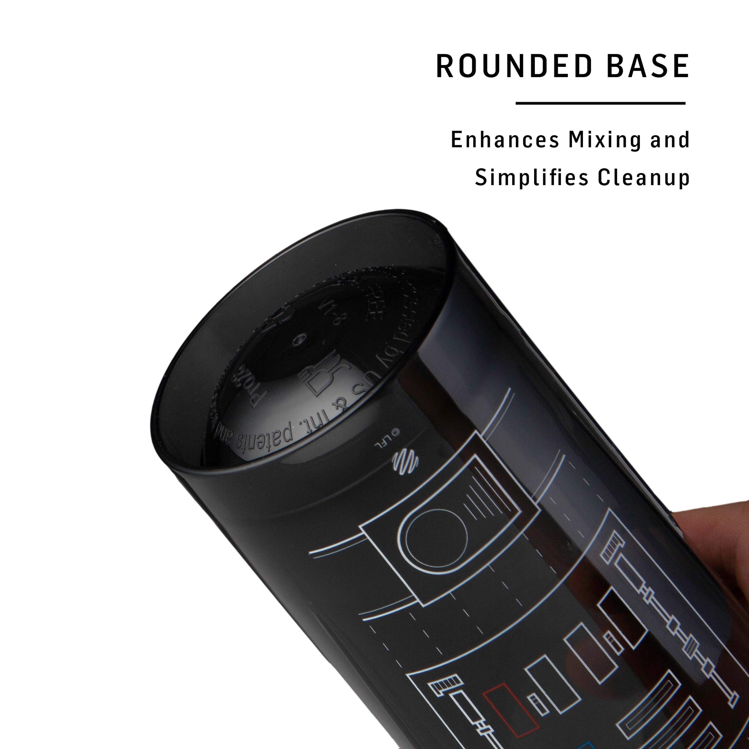 BlenderBottle material Tritan resistente y sin olores para uso diario