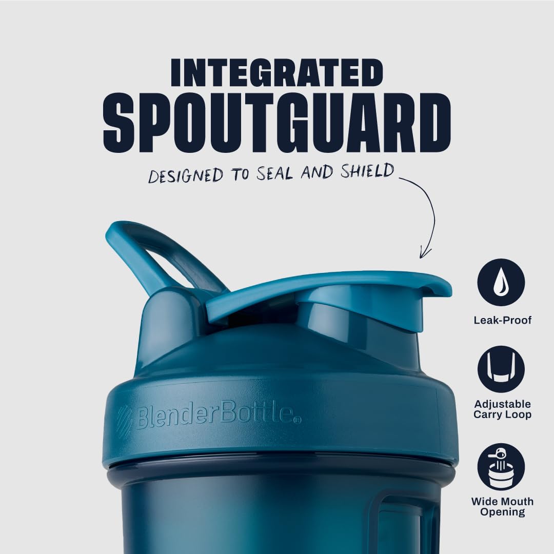BlenderBottle detalle BlenderBall acero 316 para mezclas sin grumos