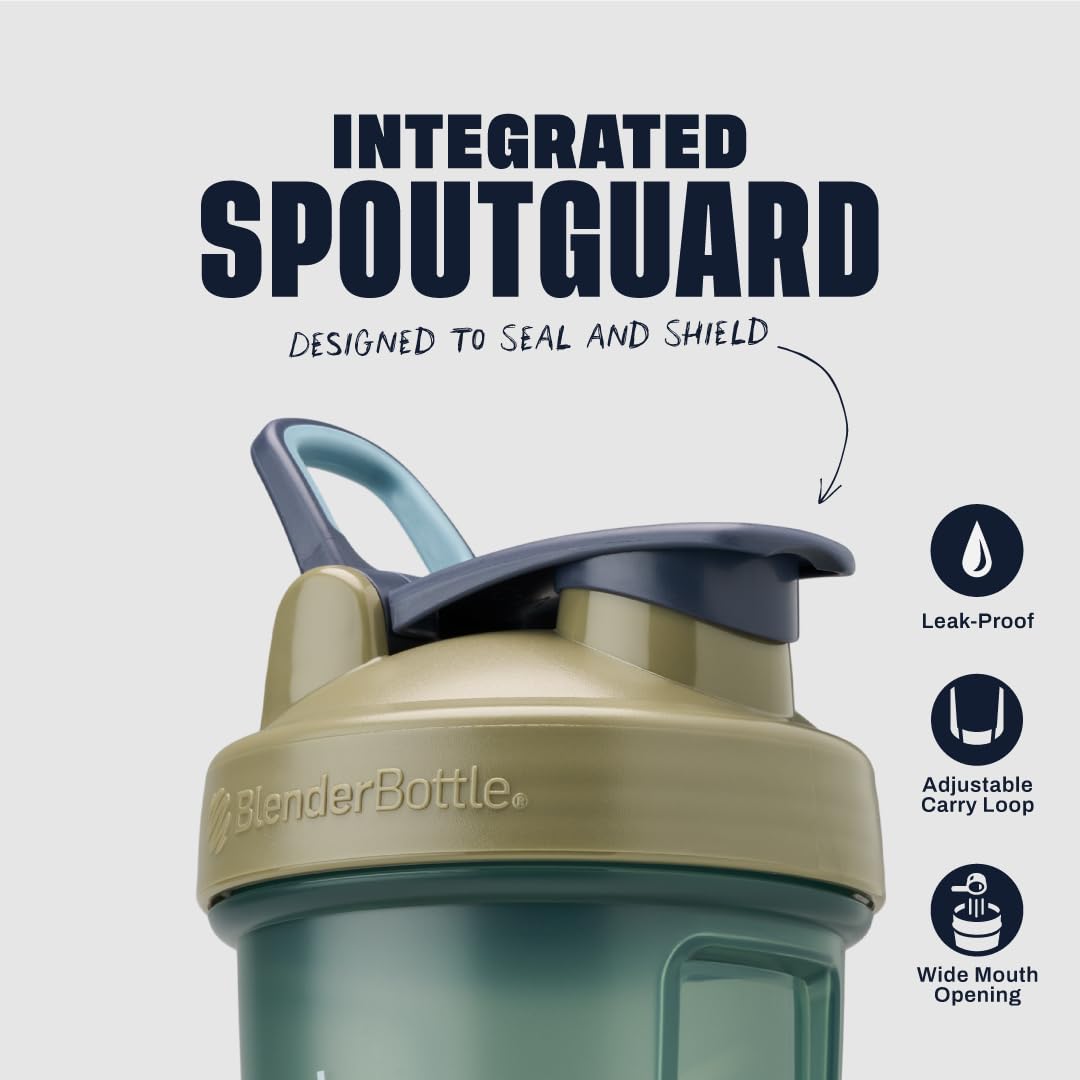 BlenderBottle detalle de BlenderBall acero inoxidable para mezcla eficiente