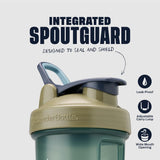 BlenderBottle detalle de BlenderBall acero inoxidable para mezcla eficiente