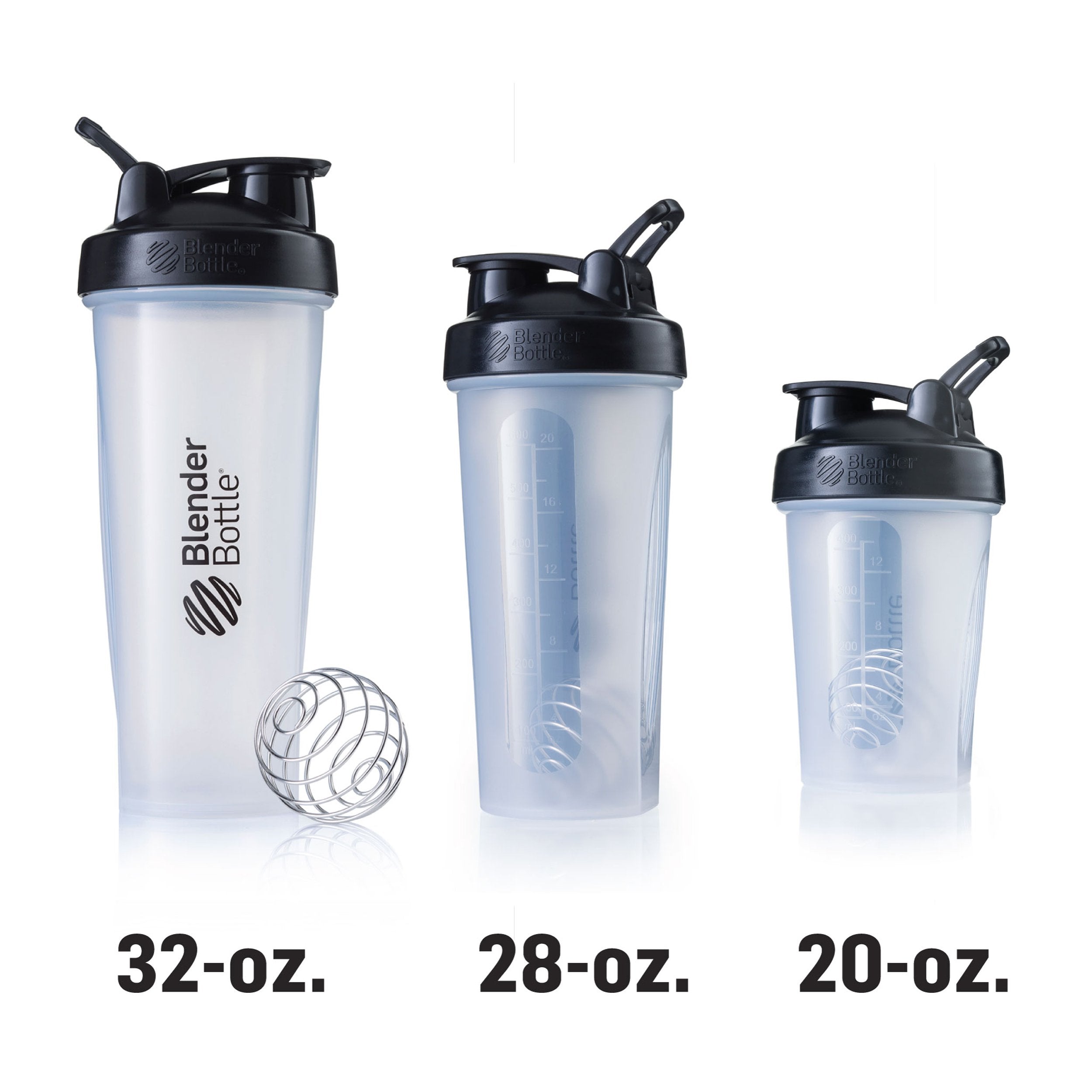 BlenderBottle en encimera de cocina mezclando aderezo, versátil