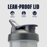 Tapa con SpoutGuard de BlenderBottle que evita contacto y mantiene higiene