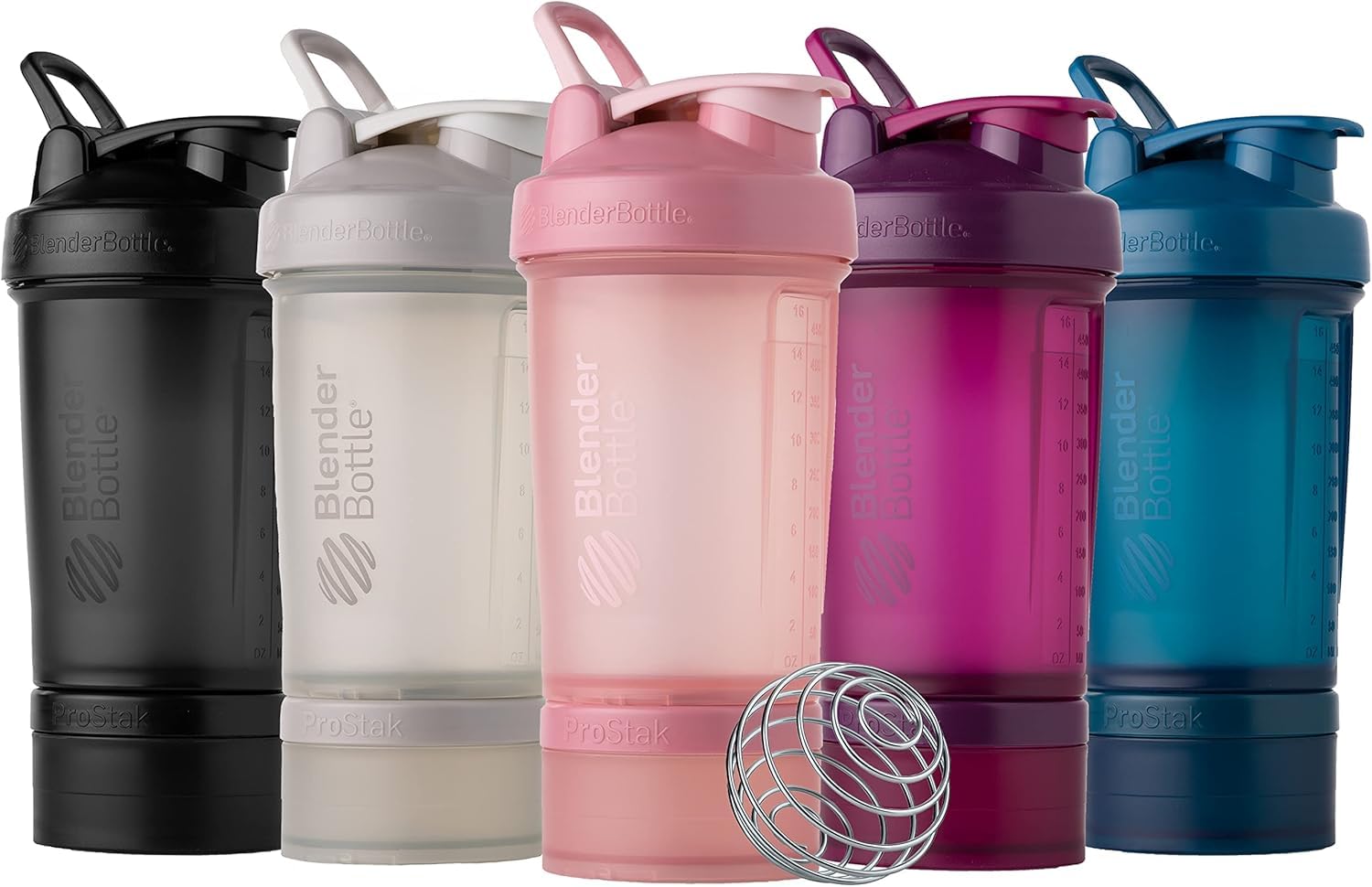BlenderBottle ProStak comparado en tamaño para control de porciones