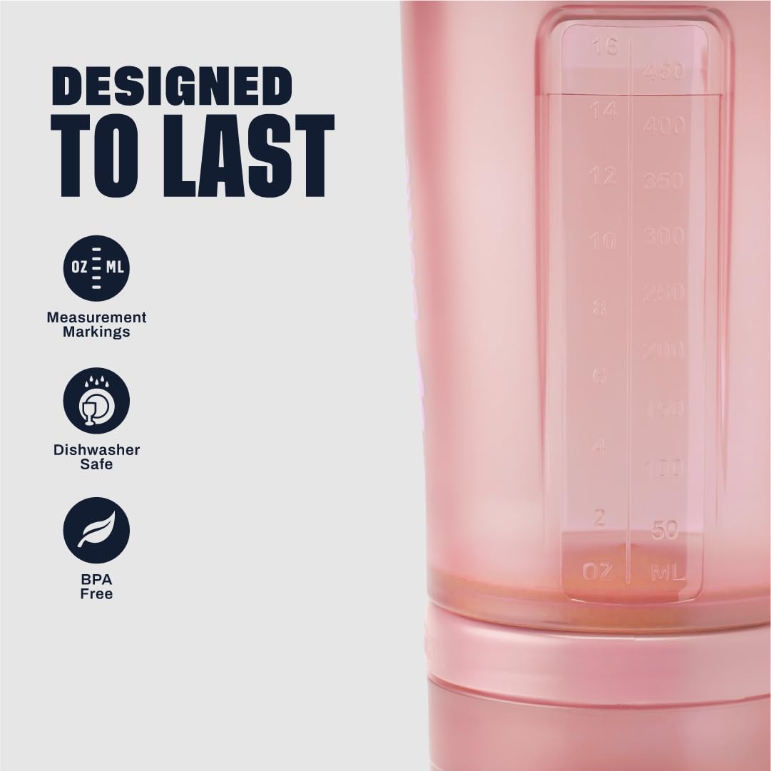 BlenderBottle ProStak organizador de pastillas abierto para dosis separadas