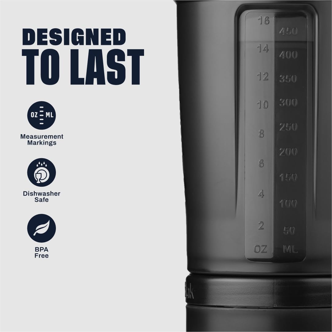 BlenderBottle ProStak organizador de pastillas separado, mantiene dosis ordenadas