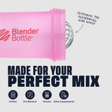 BlenderBottle Pastillero integrado cerrado protegiendo dosis y facilitando transporte