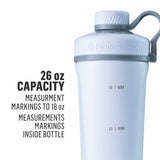 BlenderBottle batidor de acero 316 mostrando mezcla rápida y uniforme