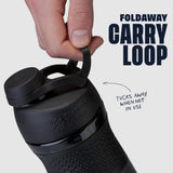 BlenderBottle tapa de giro con pico cerrado para transporte sin fugas