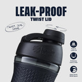 BlenderBottle sportmixer agarre texturizado que mejora sujeción y control