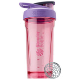BlenderBottle Strada morado vista frontal con diseño resistente y capacidad