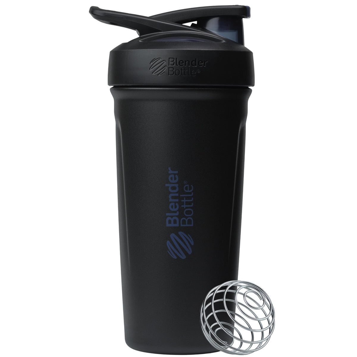 BlenderBottle Strada frontal, botella aislada y diseño elegante