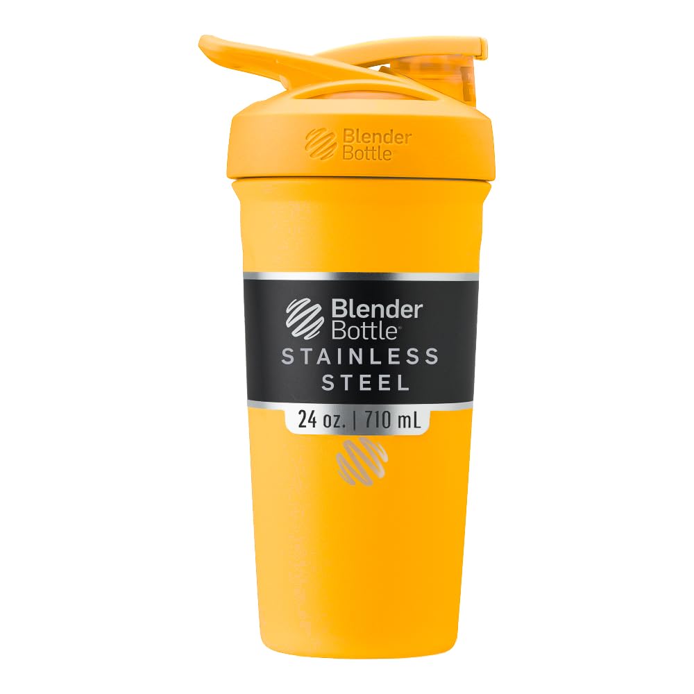BlenderBottle Strada frontal mango mostrando diseño y capacidad