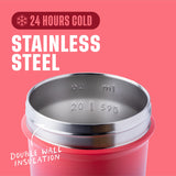BlenderBottle Strada Sleek acabado Sangria Ombre resaltando estilo y resistencia