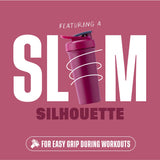 BlenderBottle Strada Sleek etiqueta de acero y libre de BPA, seguridad y durabilidad