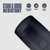 Detalle del plástico Tritan de BlenderBottle Strada resistente a manchas y olores