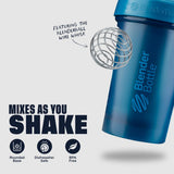 BlenderBottle tapa con SpoutGuard cerrada, higiene y seguridad