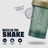 BlenderBottle tapa con SpoutGuard que mantiene boquilla limpia