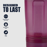 BlenderBottle tarros interbloqueables mostrando almacenamiento modular y orden