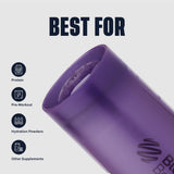 BlenderBottle cuerpo con medidas grabadas que facilitan controlar porciones