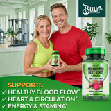 BLIVA NUTRITION cápsulas veganas en primer plano textura visible