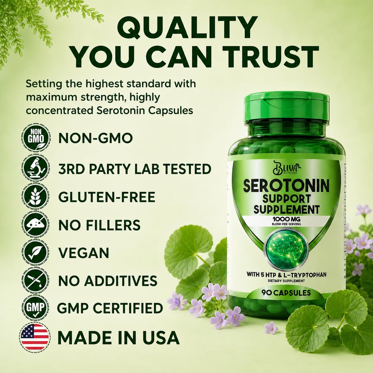 BLIVA NUTRITION escena de estilo de vida relajado mostrando efecto calmante