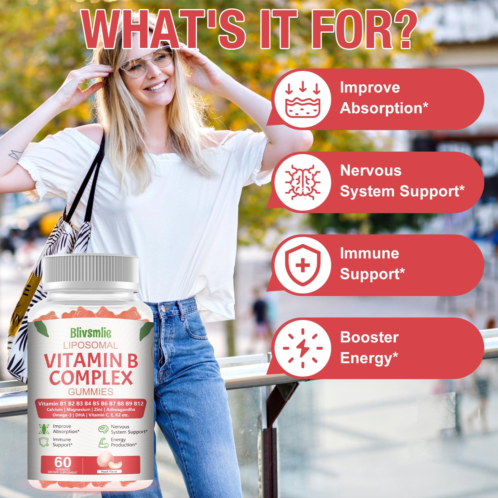 Blivsmlie etiqueta con ingredientes activos y formas metiladas