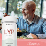 Bloofah cápsulas junto a cocina para sugerir integración en rutina