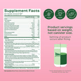 Bloom Nutrition cucharada comparativa que muestra porción exacta y conveniencia
