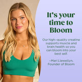 Bloom Nutrition en rutina de entrenamiento para fuerza y recuperación
