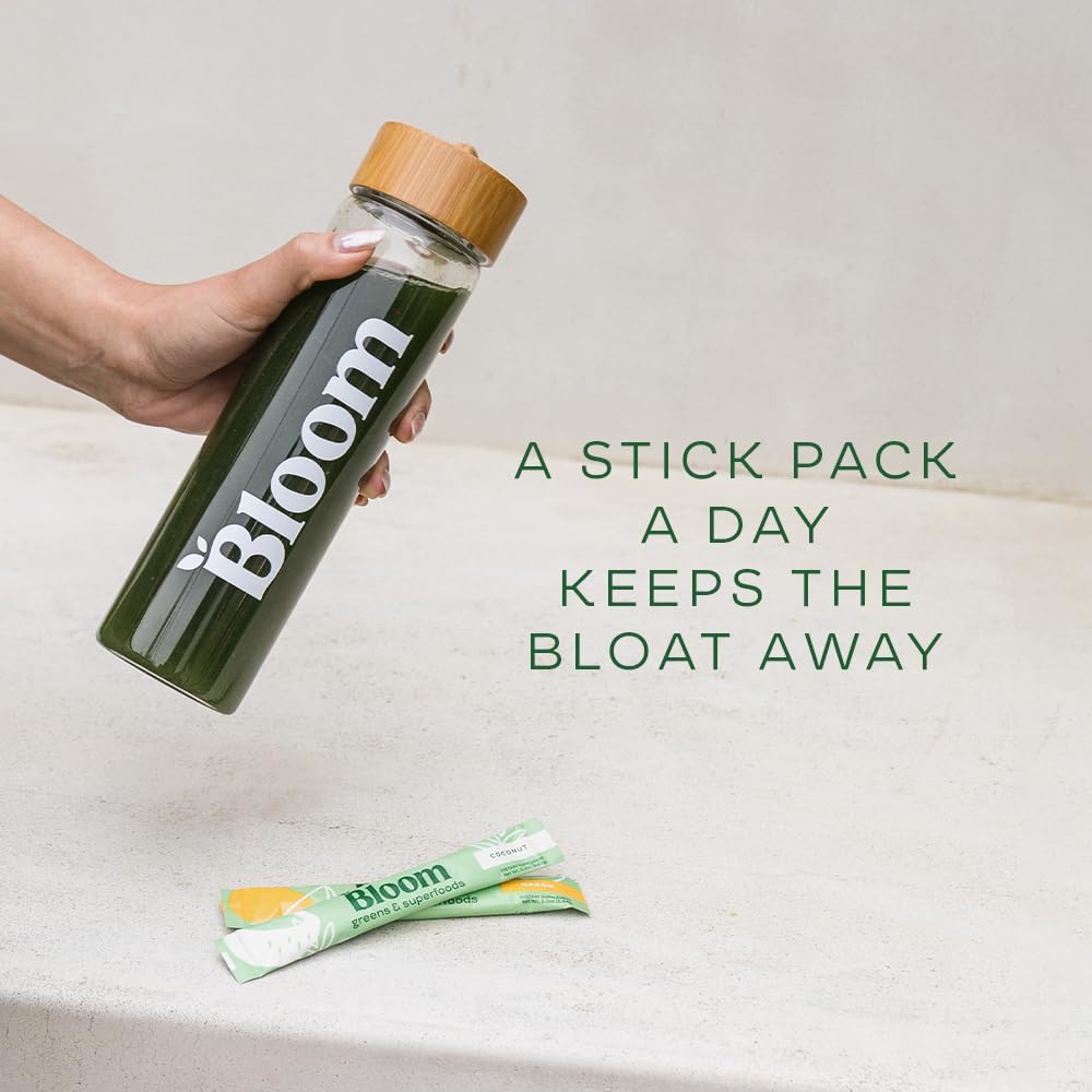 Bloom Nutrition etiqueta de ingredientes, transparencia sobre probióticos y enzimas
