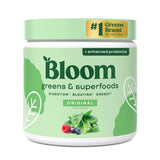 Bloom Nutrition envase frontal mostrando marca y beneficio diario