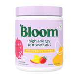 Bloom Nutrition frente del producto con sabor fresa mango, presentación clara y atractiva