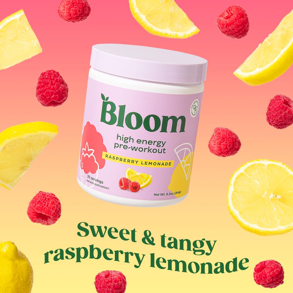 Polvo de Bloom Nutrition textura en primer plano que muestra solubilidad y mezcla fina