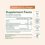 Bloom Nutrition cucharada de producto comparada con mano para tamaño de porción