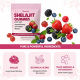 Bloomin Gummies una persona tomando gomitas para apoyo instantáneo en la rutina
