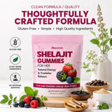 Bloomin Gummies comparación de tamaño que muestra porciones fáciles de llevar