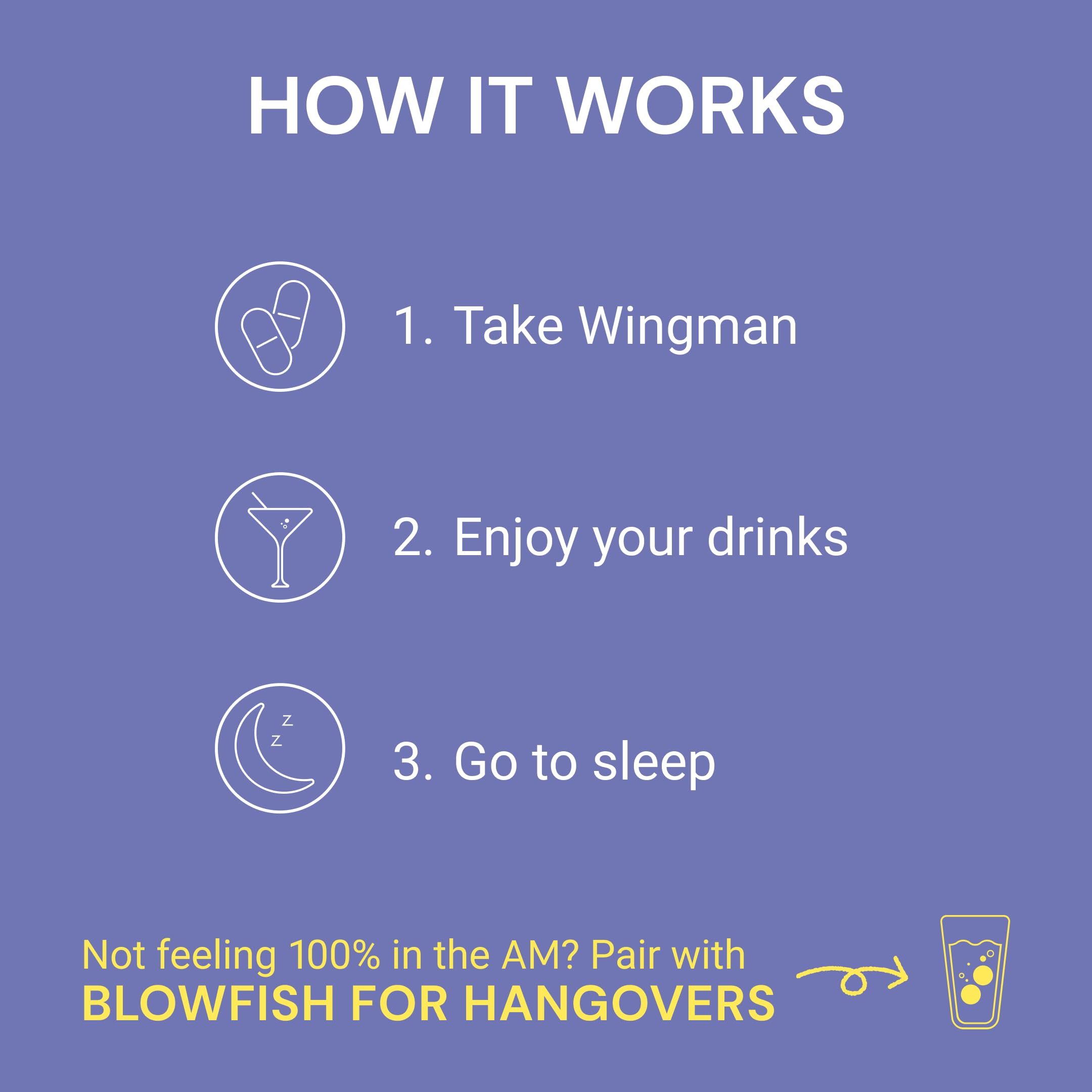 Blowfish Wingman ingredientes clave visibles para apoyo hepático