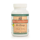 Blue Poppy detalle de cápsula y polvo herbal que muestra concentración y pureza