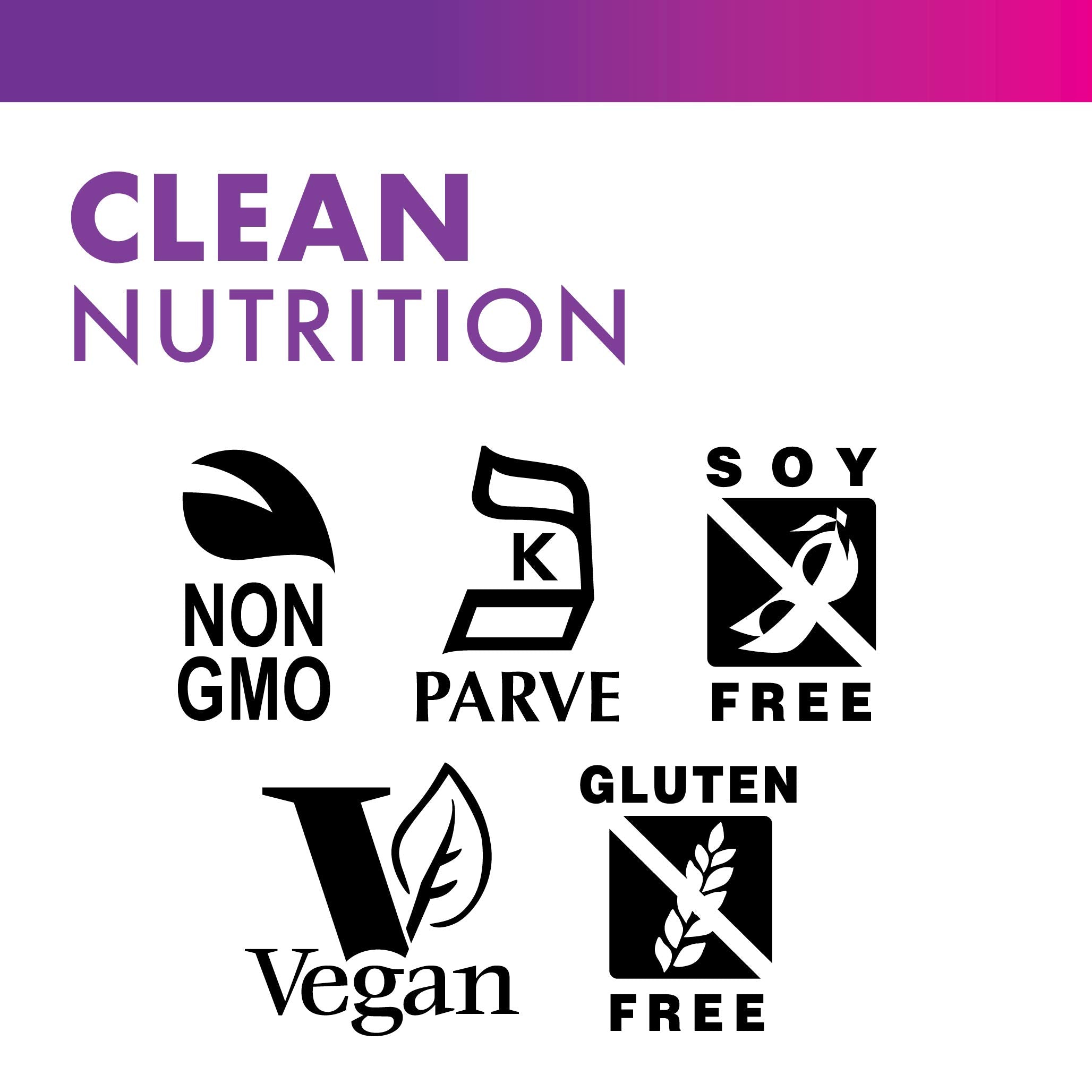 BlueBonnet sellos de certificación Non-GMO Vegan Kosher para confianza