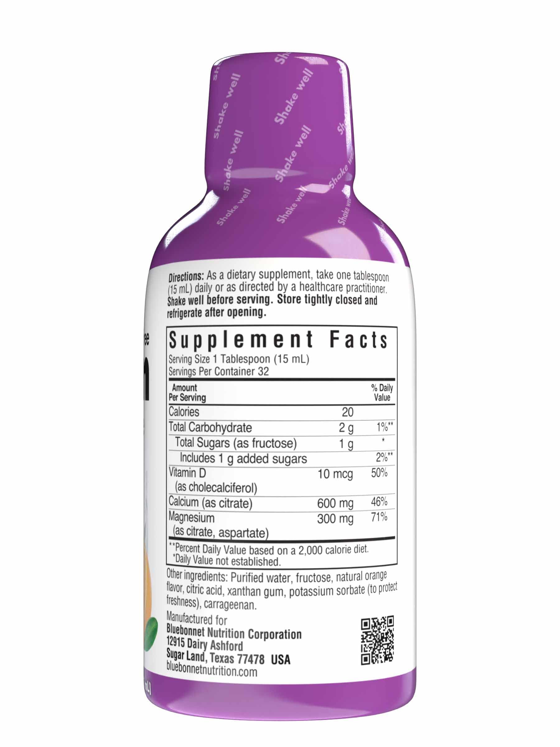 BlueBonnet etiqueta con ingredientes y beneficios claros para elección informada