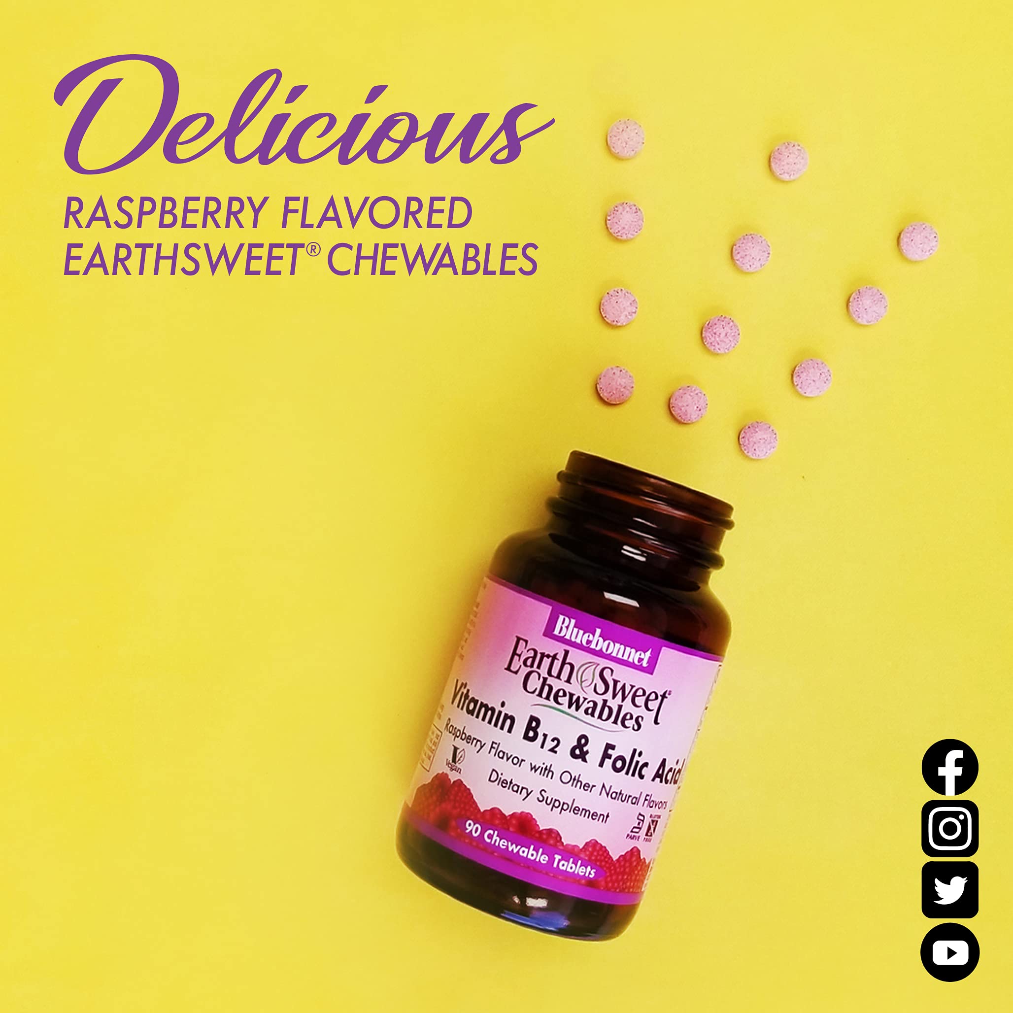 BlueBonnet frasco en mesa de desayuno con frambuesas transmite sabor natural y placer