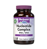 BlueBonnet frasco frontal Nucleotide Complex mostrando etiqueta y beneficios