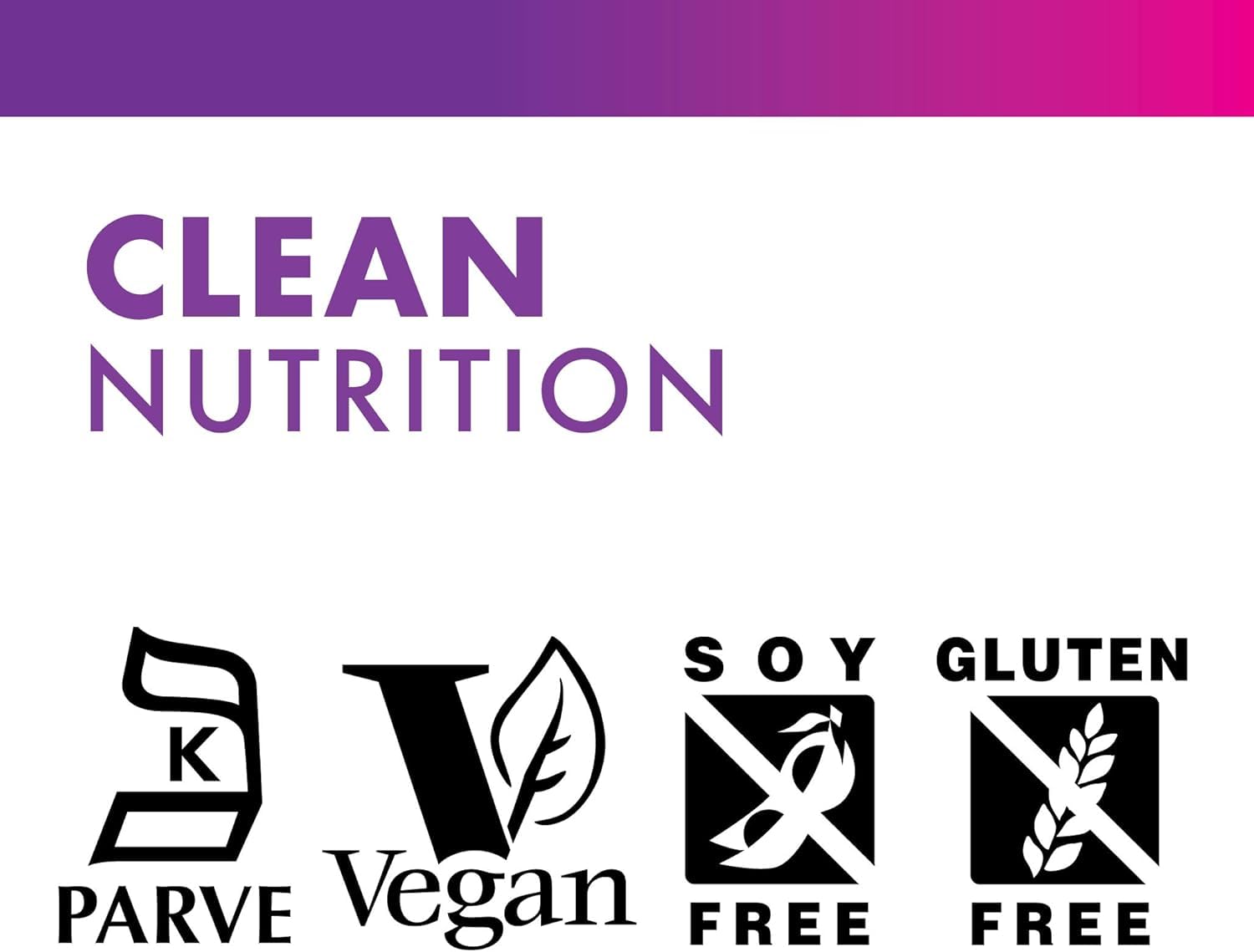 Iconos Kosher, sin gluten y vegan en etiqueta BlueBonnet indicando seguridad