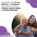 BlueBonnet primer plano de cápsula vegetal que destaca absorción