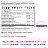 Bluebonnet detalle de textura de cápsula que evidencia formulación vegetal