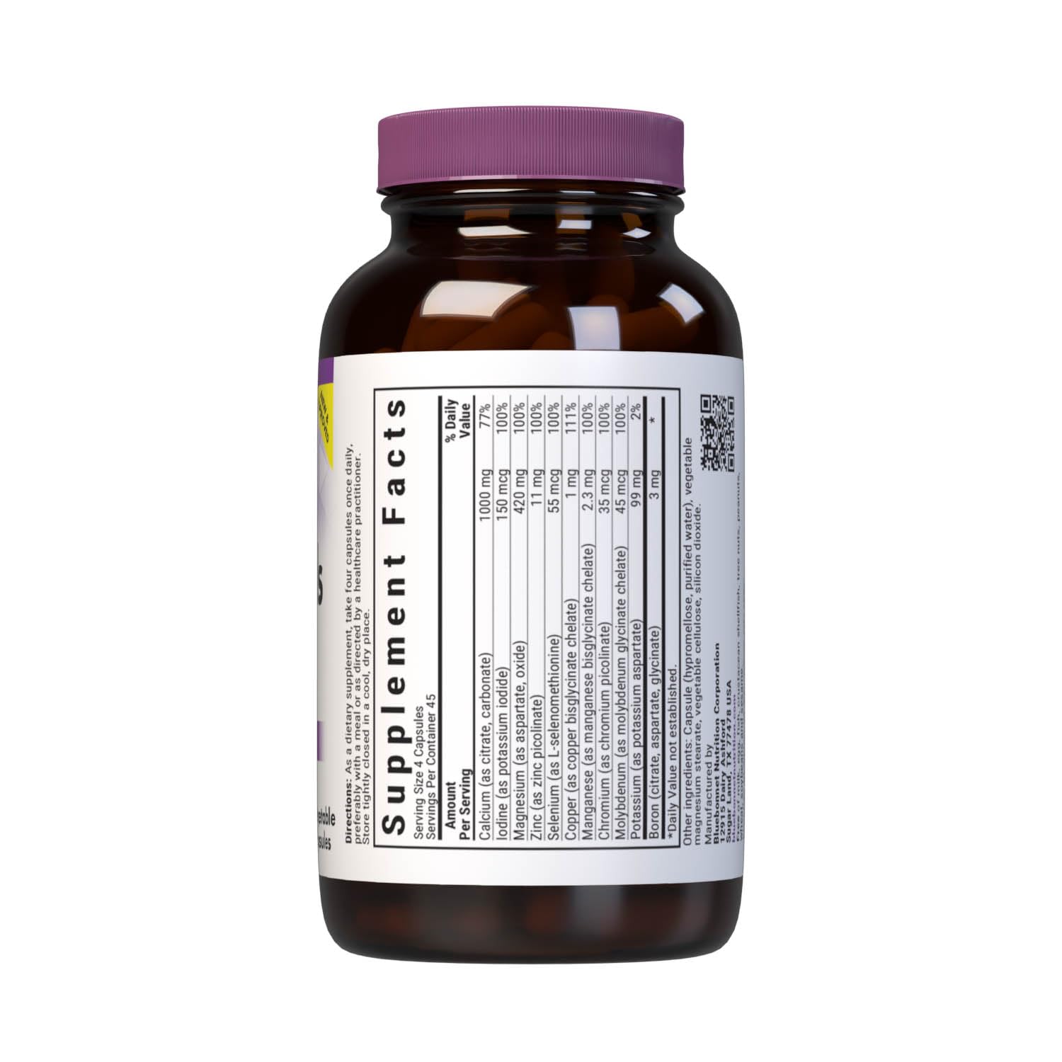 BlueBonnet detalle de cápsula vegetal para apreciar textura y pureza, beneficio: apariencia vegana