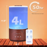 BlueHills difusor con mando en mesa control cómodo remoto
